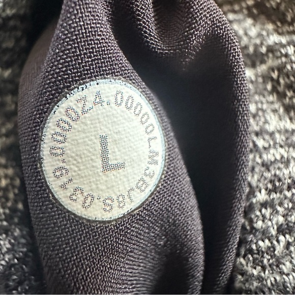 Mens Lululemon Surge Warm 1/2 Zip Size Large Charcoal Heathered Grey - Picture 5 of 11